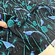 Плательная вискоза плотнее штапеля. Ткани. Ткани Елена. Интернет-магазин Ярмарка Мастеров.  Фото №2