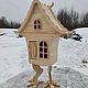 Заказать Избушка на курьих ножках. В ГОСТЯХ У СКАЗКИ. Ярмарка Мастеров. . Фигуры садовые Фото №3