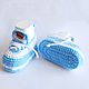 Knitted baby booties sneakers. Babys bootees. Mimi-detki. My Livemaster. Фото №6