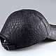 Бейсболка из натуральной кожи крокодила IMA0329B444. Бейсболки. CrocShop товары из экзотической кожи. Интернет-магазин Ярмарка Мастеров.  Фото №2