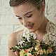 Вуалетка свадебная с мушками. Вуалетка. Лана Анисимова. Ярмарка Мастеров.  Фото №4