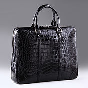 Сумки и аксессуары handmade. Livemaster - original item Crocodile Genuine Leather Folder Bag IMA0776B4. Handmade.