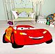 Детский коврик Машинка (Тачки Маквин) для малышей и детей