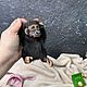  горилла черная. Тедди Зверята. IRINA FEDI TOYS. Ярмарка Мастеров.  Фото №10