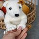 Щенок вязаный спицами. Мягкие игрушки. Наталья - Jingle Toys. Ярмарка Мастеров.  Фото №5