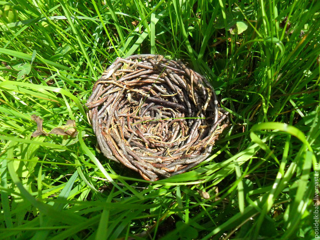 Гнездо своими руками поделка - 89 фото