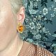 Винтаж: Клипсы , Сердца ‘. Серьги винтажные. Ника ,, Винтаж из Японии ‘’. Ярмарка Мастеров.  Фото №6