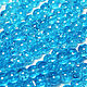 Round Beads 50 pcs 4 mm Blue Craquelure. Beads1. agraf. Online shopping on My Livemaster.  Фото №2