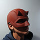 Шлем Сорвиголова Мэтт Мёрдок герой комикса Марвел Daredevil helmet, Маски персонажей, Москва,  Фото №1