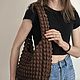 Мастер-класс. Вязание крючком. Сумка из шнура Джун. Мастер-классы. KLEVER CRAFT. Ярмарка Мастеров.  Фото №7