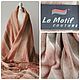 Винтаж: Палантин LE MOTIF COUTURE (США), хлопок/шерсть. Новый!, Шали винтажные, Ростов-на-Дону,  Фото №1