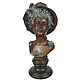 Бронзовый бюст Женщина в шляпке. Статуэтки. ARTs & CRAFTs. Интернет-магазин Ярмарка Мастеров.  Фото №2