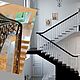 Sketch-дизайн лестницы с кованными элементами. Лестницы. Дизайн-студия «Среды» Хаврониной М.. Ярмарка Мастеров.  Фото №4