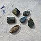 Необработаный лабрадорит кабошоны. Кабошоны. Gems for Art (Indianstones). Ярмарка Мастеров.  Фото №5