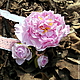 Повязка с розовым пионом для девочки, Диадемы, Москва,  Фото №1