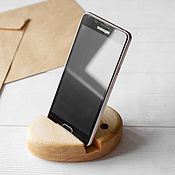 Для дома и интерьера handmade. Livemaster - original item Phone stand-Stone. Handmade.