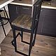 Bar chair with a back in the loft style ' Amigo', Chairs, Domodedovo,  Фото №1