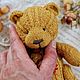 Заказать Вязаный мишка MUSTARD. Анастасия Линина. Ярмарка Мастеров. . Мишки Тедди Фото №3