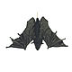 Order Bat with movable wings fur. Dolls Elena Mukhina. Livemaster. . Miniature figurines Фото №3