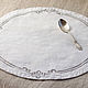 Linen serving napkins with embroidery. Doilies. Linenburg. My Livemaster. Фото №5