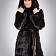 Mink coat, Scanblack in a Transverse Layout. Fur Coats. Muar Furs. My Livemaster. Фото №5