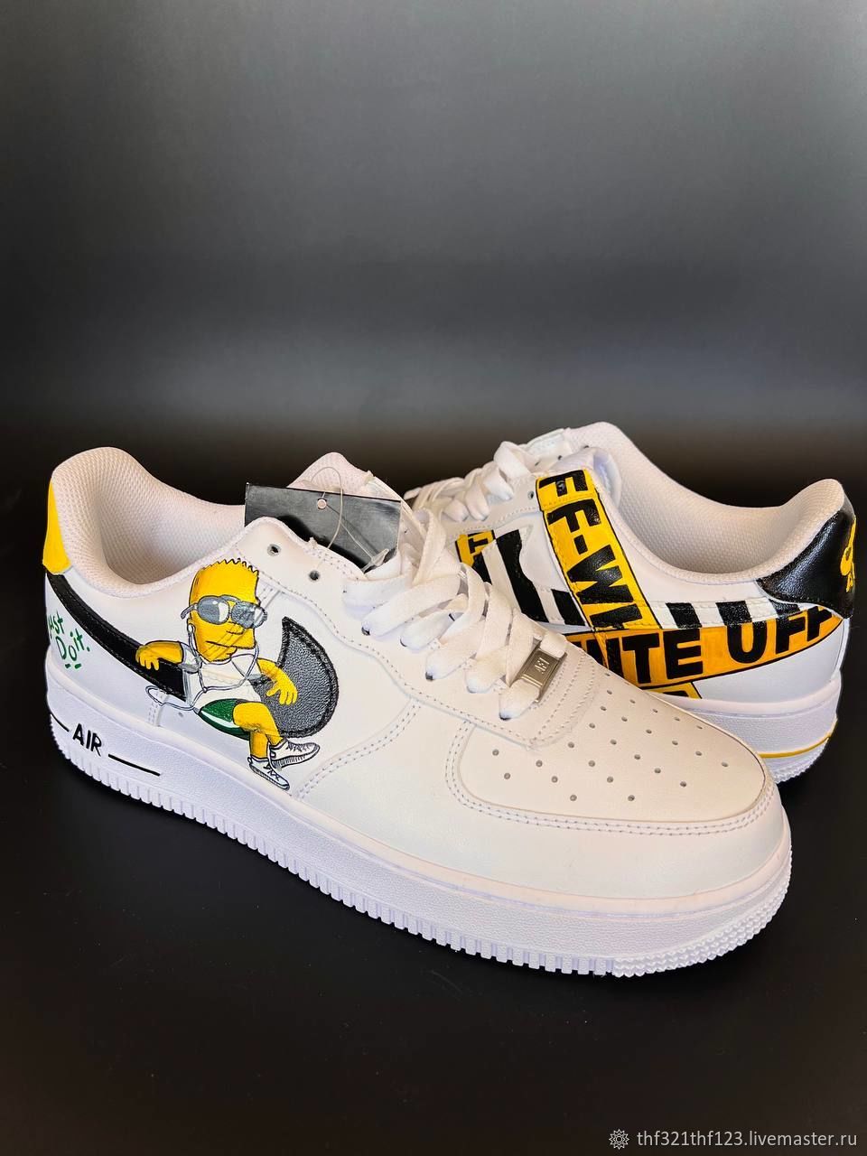 Nike air force 1 Кроссовки, унисекс, ручная работа в интернет-магазине  Ярмарка Мастеров по цене 12000 ₽ – U2GDQRU | Кроссовки, Иркутск - доставка  по ...