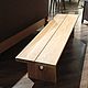 Скамья из массива дуба model Yammi. Столы. Arthur_woodworker. Ярмарка Мастеров.  Фото №4