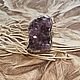 Кольцо с друзой аметиста. Кольца. Karma-jewelry. Ярмарка Мастеров.  Фото №9