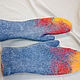 Women's felted mittens 'Bright', Mittens, Miass,  Фото №1
