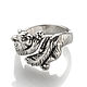Кольцо "Кошка" литое из серебра 925 пробы. Кольца. GIVALITA JEWELRY (TRUE SILVER). Интернет-магазин Ярмарка Мастеров.  Фото №2