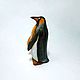 Wooden toy souvenir Penguin, Figurines, Moscow,  Фото №1