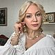 Колье с натуральным жемчугом. Колье. V.Mari (Мarina Verkholantseva). Интернет-магазин Ярмарка Мастеров.  Фото №2