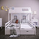 Кроватка-домик Miller +. Мебель для детской. MI-GUSTA. Интернет-магазин Ярмарка Мастеров.  Фото №2
