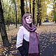 Заказать Кашемировый шарф. Наталья. Ярмарка Мастеров. . Шарфы Фото №3