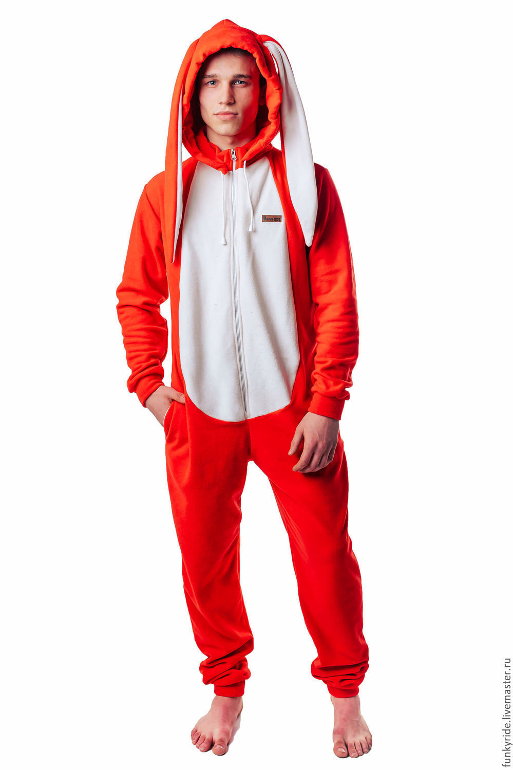 red work jumpsuit