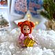 Заказать Вязаная кукла на елку в стиле ватная кукла разные. knitt_by_love. Ярмарка Мастеров. . Амигуруми куклы и игрушки Фото №3