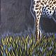 Жираф. Картины. Acrylic Irene. Интернет-магазин Ярмарка Мастеров.  Фото №2