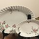 Винтаж: Большое и малое блюда Haviland  Limoges модель Églantine , Франция. Сервизы винтажные. Brocante chez Alla. Ярмарка Мастеров.  Фото №6