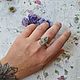 Кольцо с друзой пирита. Кольца. Vadjra-jewelry. Ярмарка Мастеров.  Фото №7