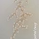 A twig in your hair, in any color. Hair Decoration. Кристальная веточка - Crystal twig (Crystal-twig). My Livemaster. Фото №4
