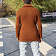 Men's jackets: Men's cardigan with buttons brick. Jackets for men. CUTE-KNIT by Nata Onipchenko. My Livemaster. Фото №5