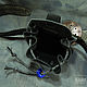 Belt pouch made of black leather. Baggie. Kooht (Evgenij Kuhtin). Ярмарка Мастеров.  Фото №6