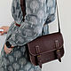  Кожаная дамская сумочка, Сумка через плечо, Санкт-Петербург,  Фото №1