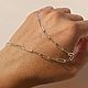 Цепь / чокер из серебра с регулировкой длины 41 см. Цепочка. Newstylejewelry. Ярмарка Мастеров.  Фото №5