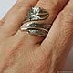 Кольцо из серебра " Перо ". Кольца. Newstylejewelry. Интернет-магазин Ярмарка Мастеров.  Фото №2