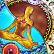 'Harmony Yin-Yang' decorative plate Mandala d 19 cm. Plates. Art by Tanya Shest. Online shopping on My Livemaster.  Фото №2