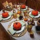 Order Pumpkin-the autumn queen! Handmade dishes, ceramics. JaneCeramics. Livemaster. . Plates Фото №3