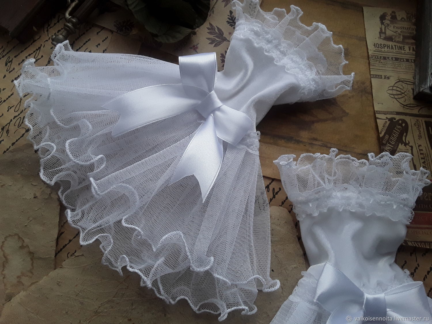 Бархатные белоснежные манжеты в интернет-магазине Ярмарка Мастеров по ...