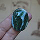 Chrysocolla malachite 38h27h5, Cabochons, Balashikha,  Фото №1