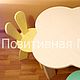 Детский Стульчик Зайчик. Детская Мебель на Заказ. Стулья. Позитивная Мебель. Ярмарка Мастеров.  Фото №6